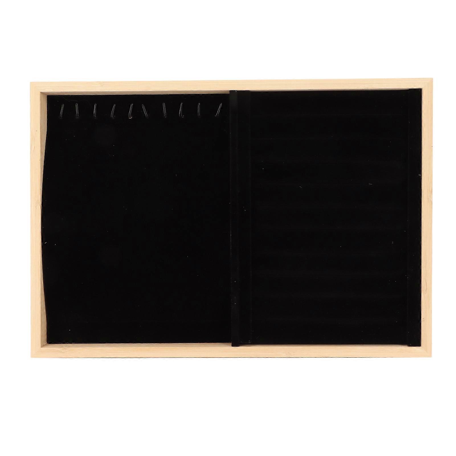 Display Tray Stackable Scratch Proof Storage Case Jewelry Drawer Insert Earrings Necklaces Bracelets Pins