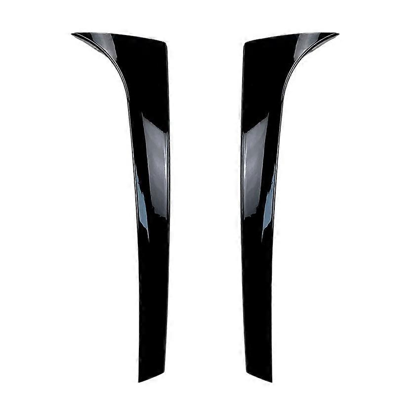 for Gloss Black Rear Window Side Wing Spoiler Stickers