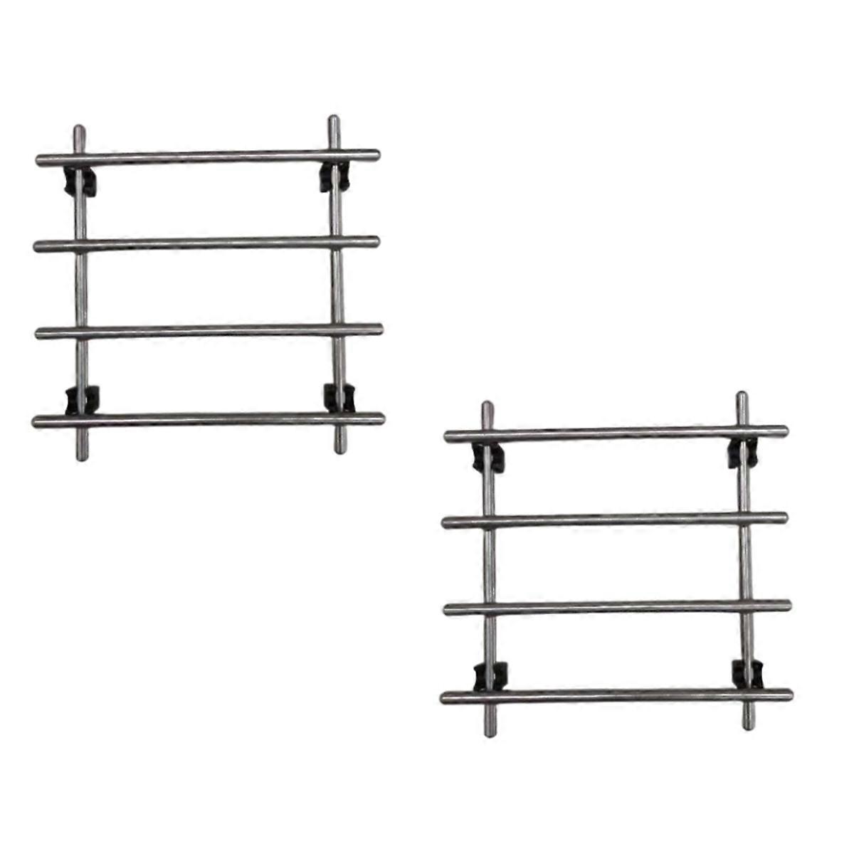 2Pcs Stainless Steel Trivets for Pots Table Hot Pads Pot Trivets Cooling Rack Pot and Pan Holder for