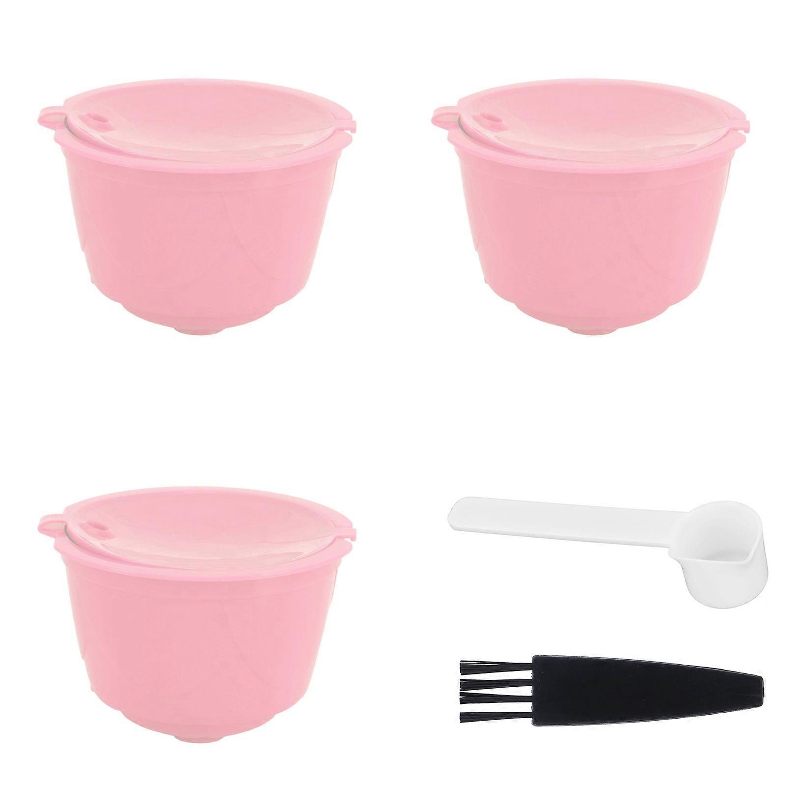 Capsules Reusable Refillable Coffee Filter Cup Kit Accessory for DOLCE GUSTO