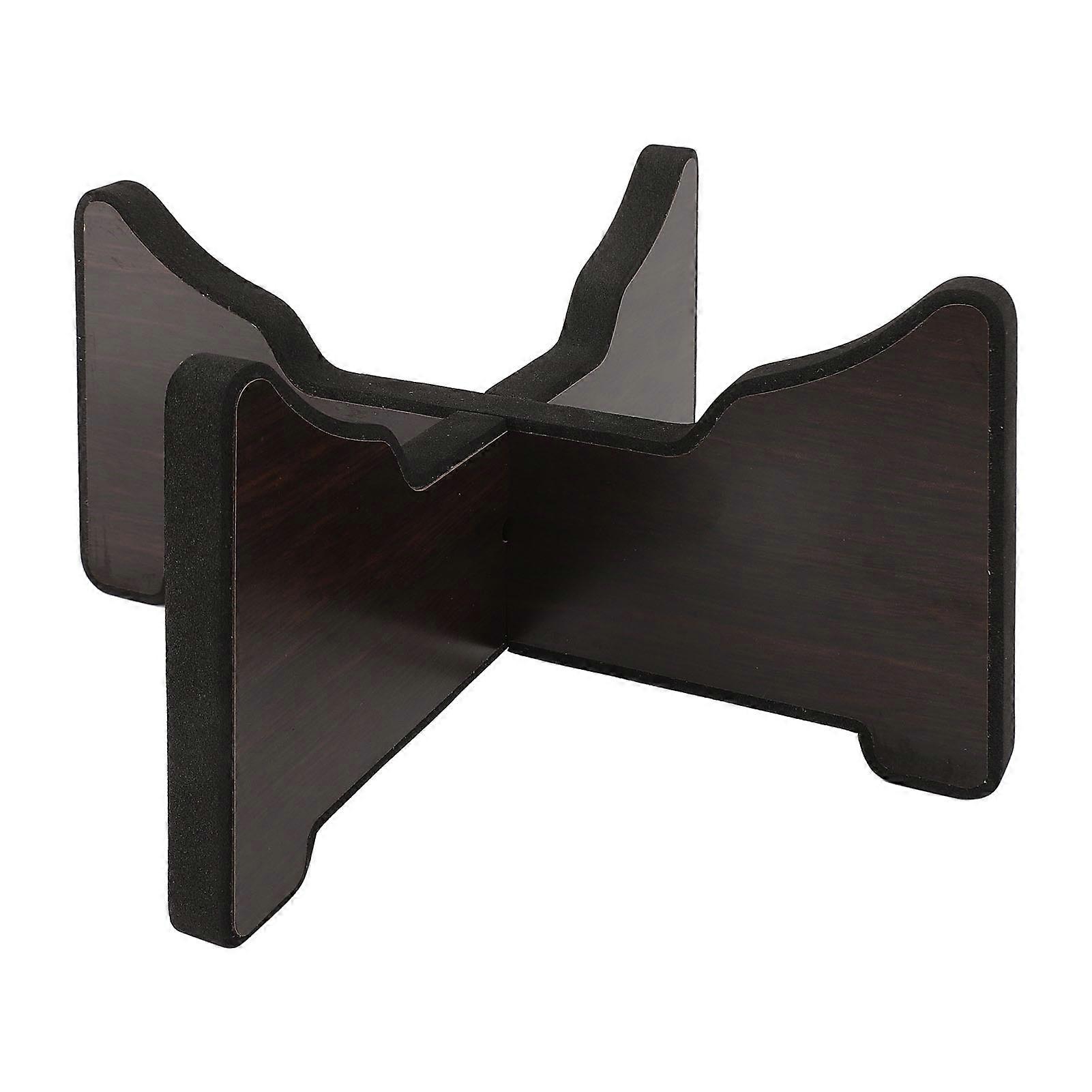 Rosewood Handpan Drum Stand with Sponge Rest for 10-11 Inch Drum