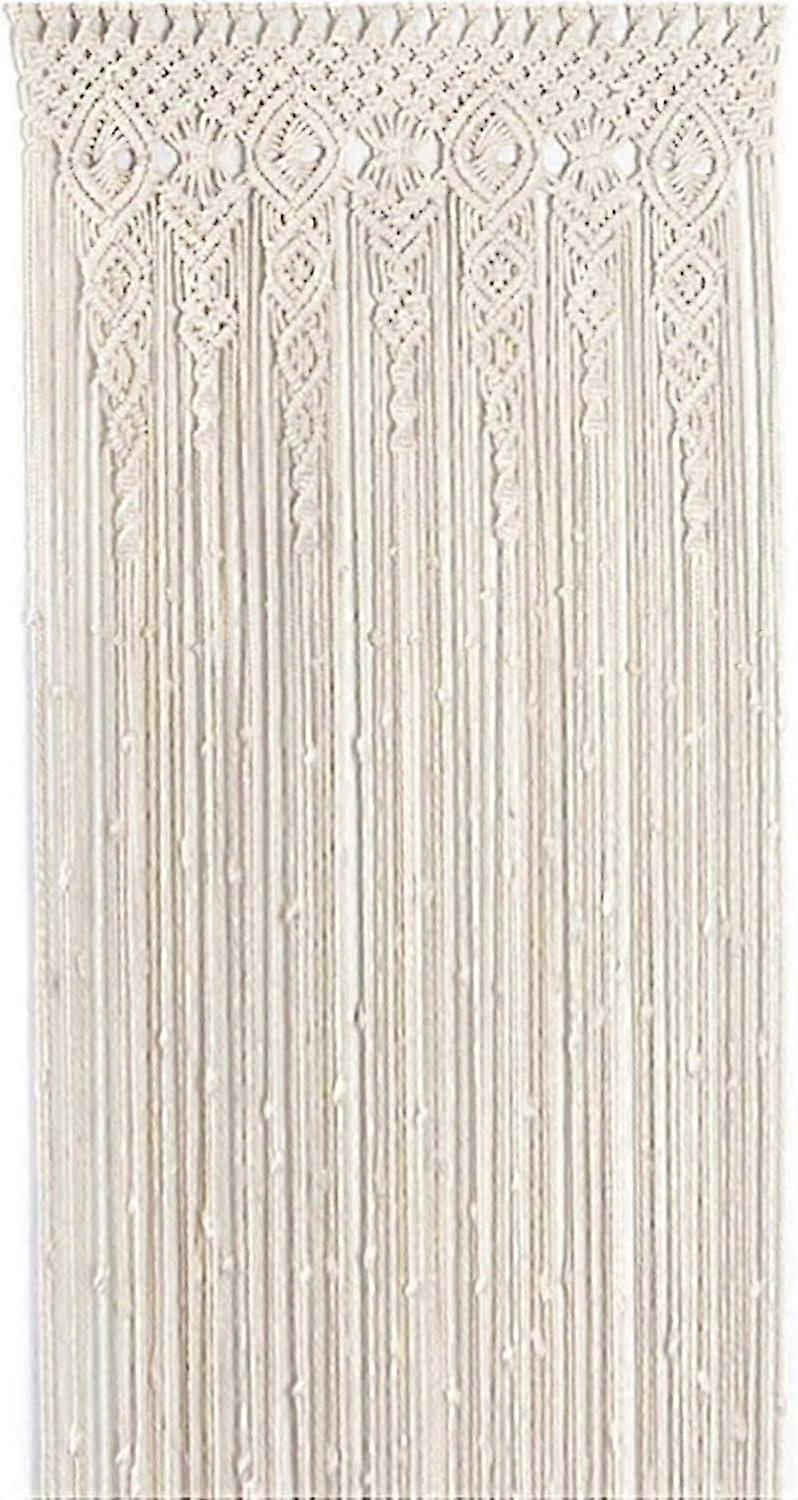 Wall Hanging Woven Tapestry Macrame Door Hanging Room Divider Macrame Curtains Wedding
