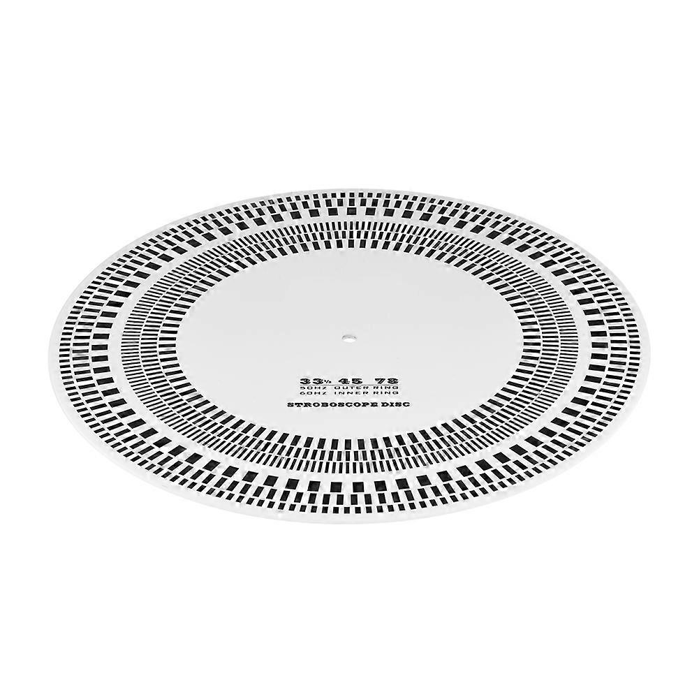 Profesional LP Vinyl Record Turntables Phono Tachometer Calibration Stroboscope Disc
