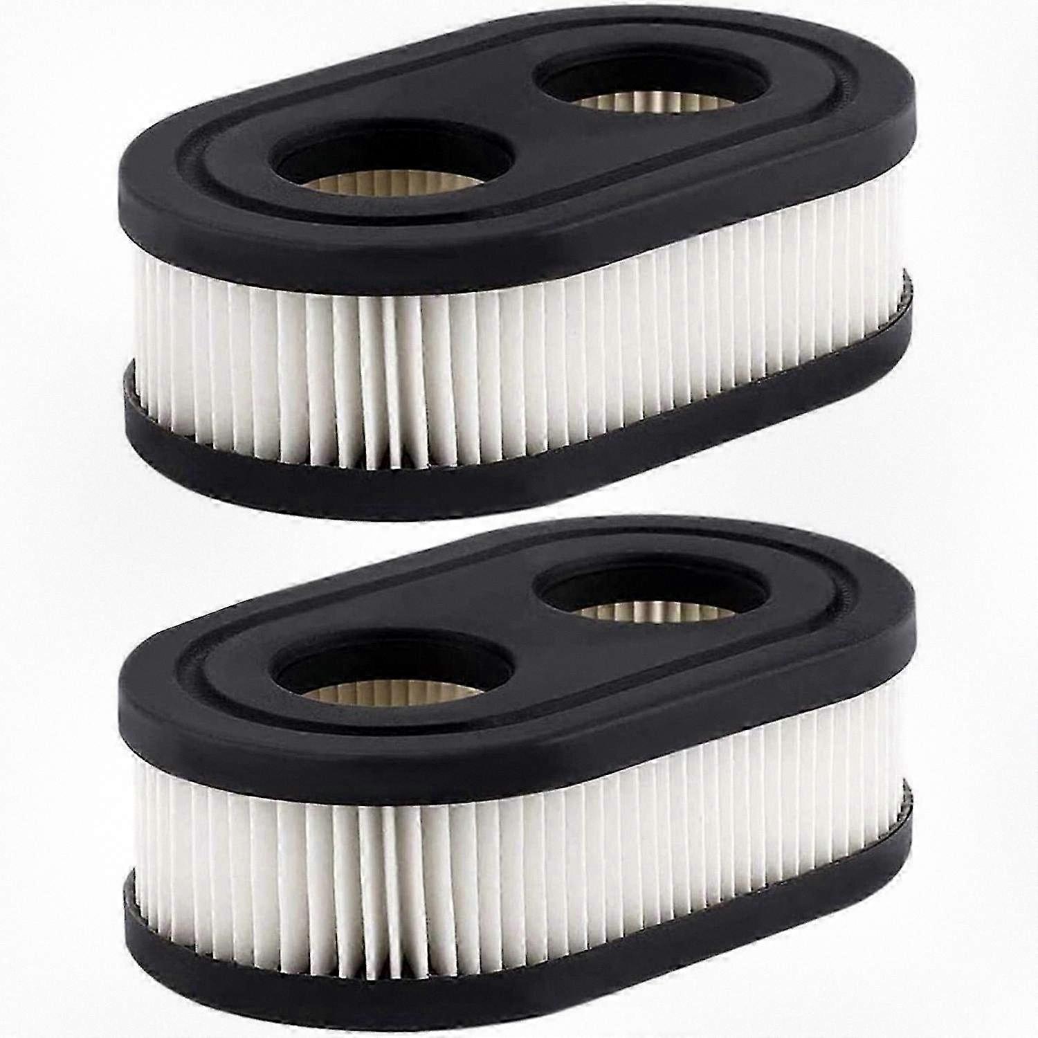 2-Pack Lawn Mower Engine Air Filters - Compatible Replacement Parts