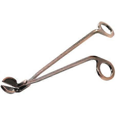 Copper Wick Trimmer for Candle Maintenance and Care, Stainless Steel Design, Precision Cutting Tool, 7 Inch Length