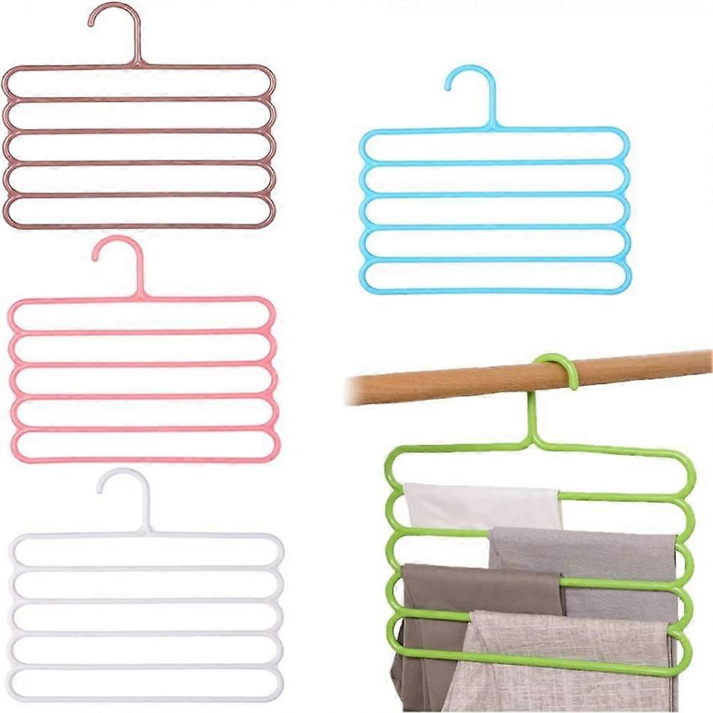 5 pièces-cintre-cravate-blanc#C11E0#, bleu#C11E1#, rose#C11E3#, vert#C11E2#, bronze#C11E4#