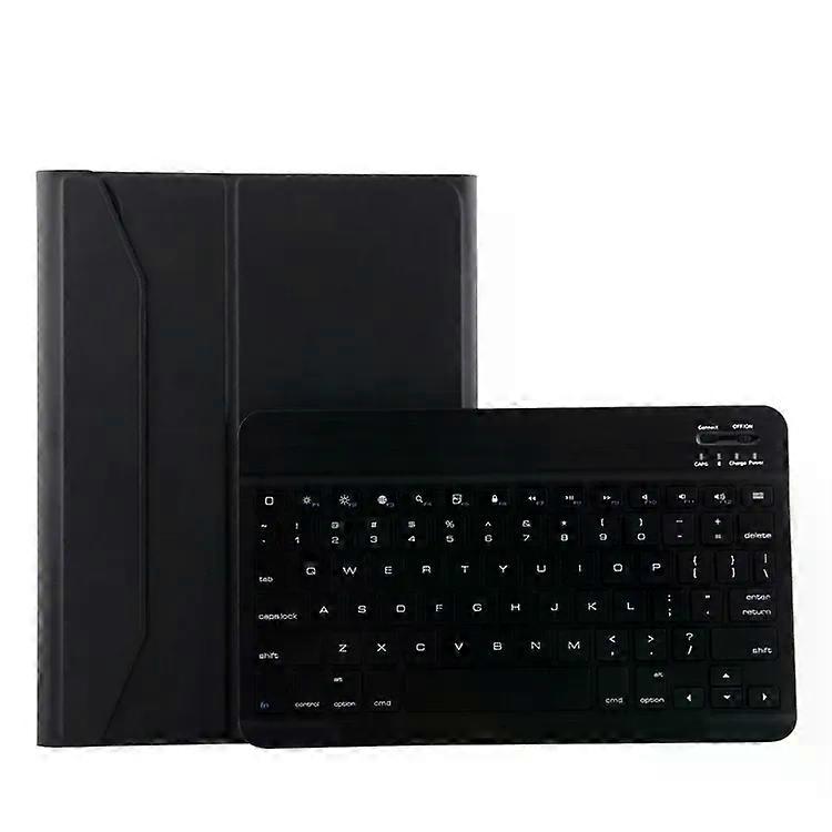 Bluetooth Keyboard with Leather Case for iPad Pro 11"-Detachable,Adjustable,Magnetic,Sleep Function,Black