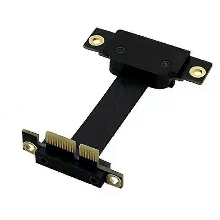PCI-E 3.0 1X to 1X Extension Cable-90 Degree Reverse Adapter,5cm