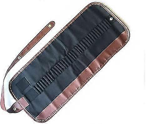 Diy Clay Tool Bag, Carving Tool Roll, 36 Slots Canvas Chisel Bag, Heavy Duty Pottery Tools Storage Bag, Pumpkin Carving And Chipping Sculpting Tool Ro