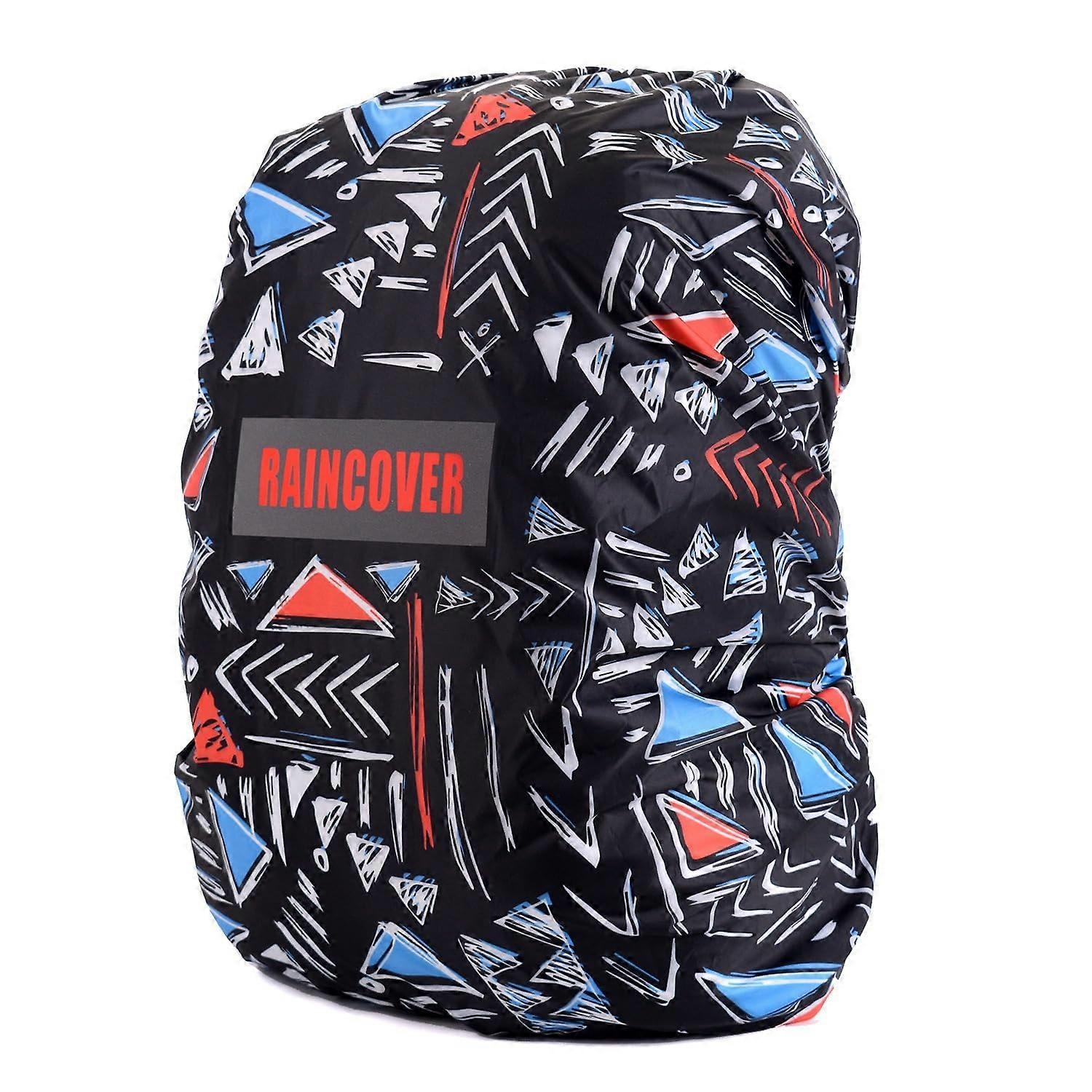 Reflective Backpack Rain Cover, Weatherproof High Visibility Pack Sleeve, Durable Backpack Accessory, Fits Most Sizes