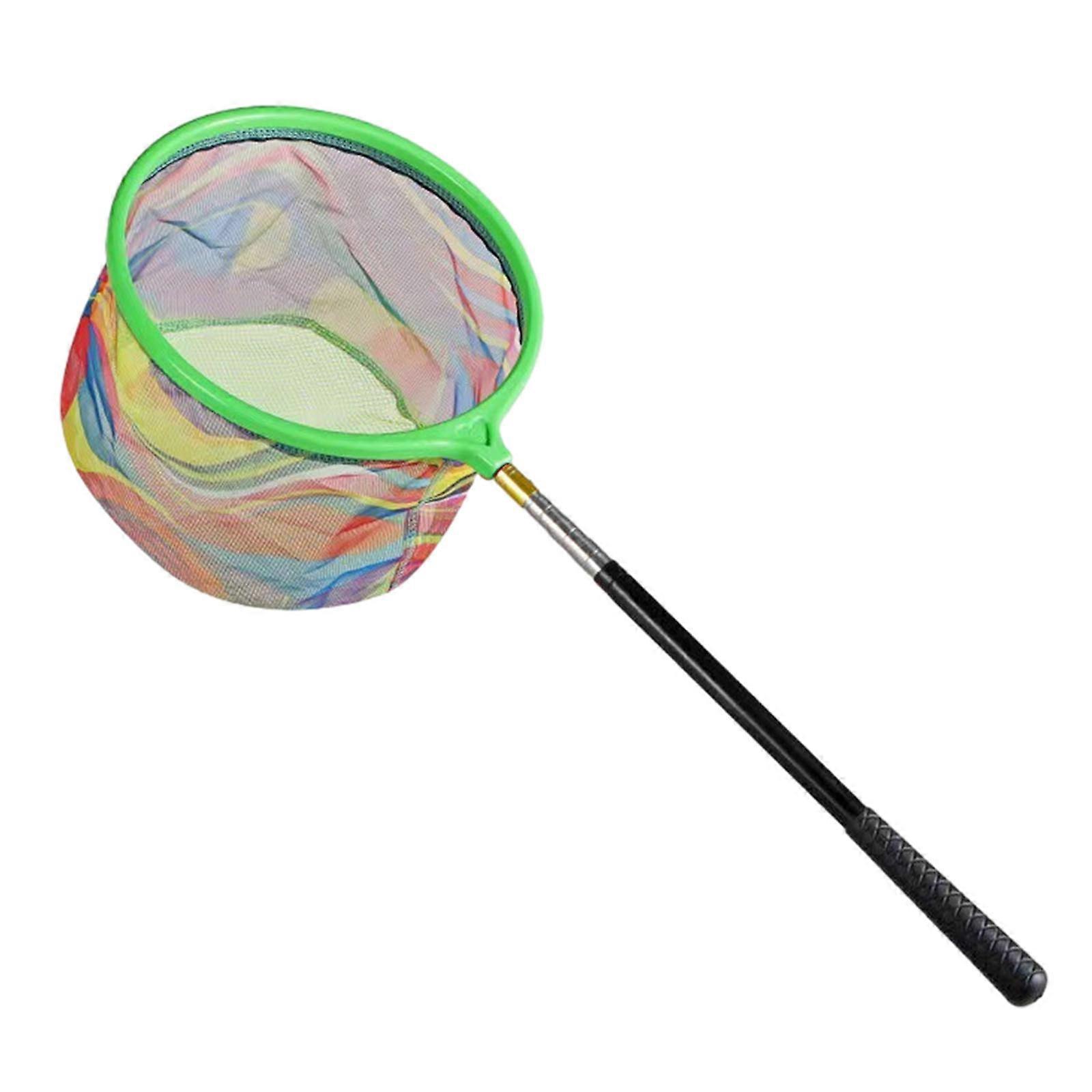 Kids Telescopic Fish Net For Extendable And Non-slip Grip Of Colorful Tools For Catching Insect Fish Saltwater