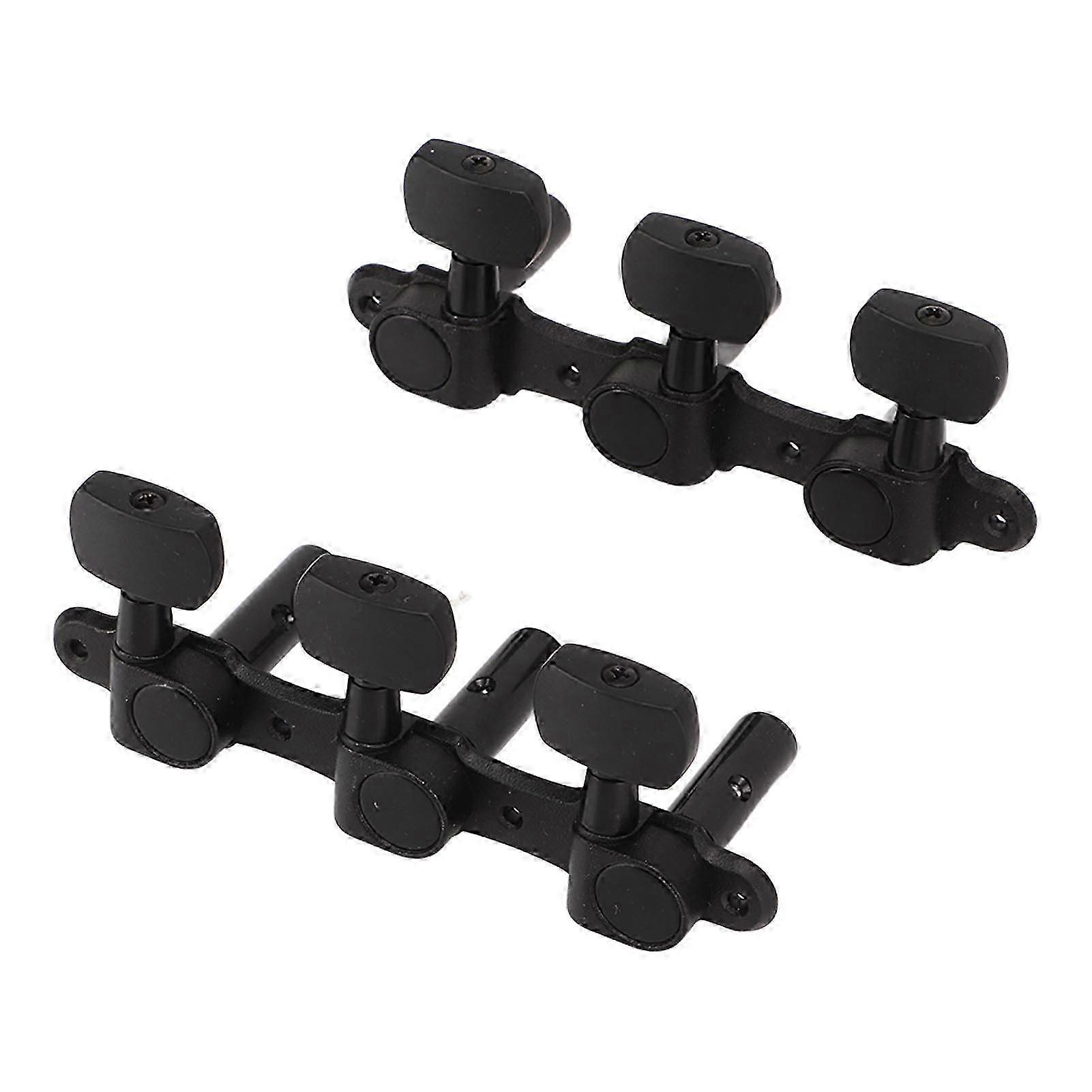 2Pcs klassisk gitartuner pinner maskinhoder forseglet lukket trippel for akustiske gitarer