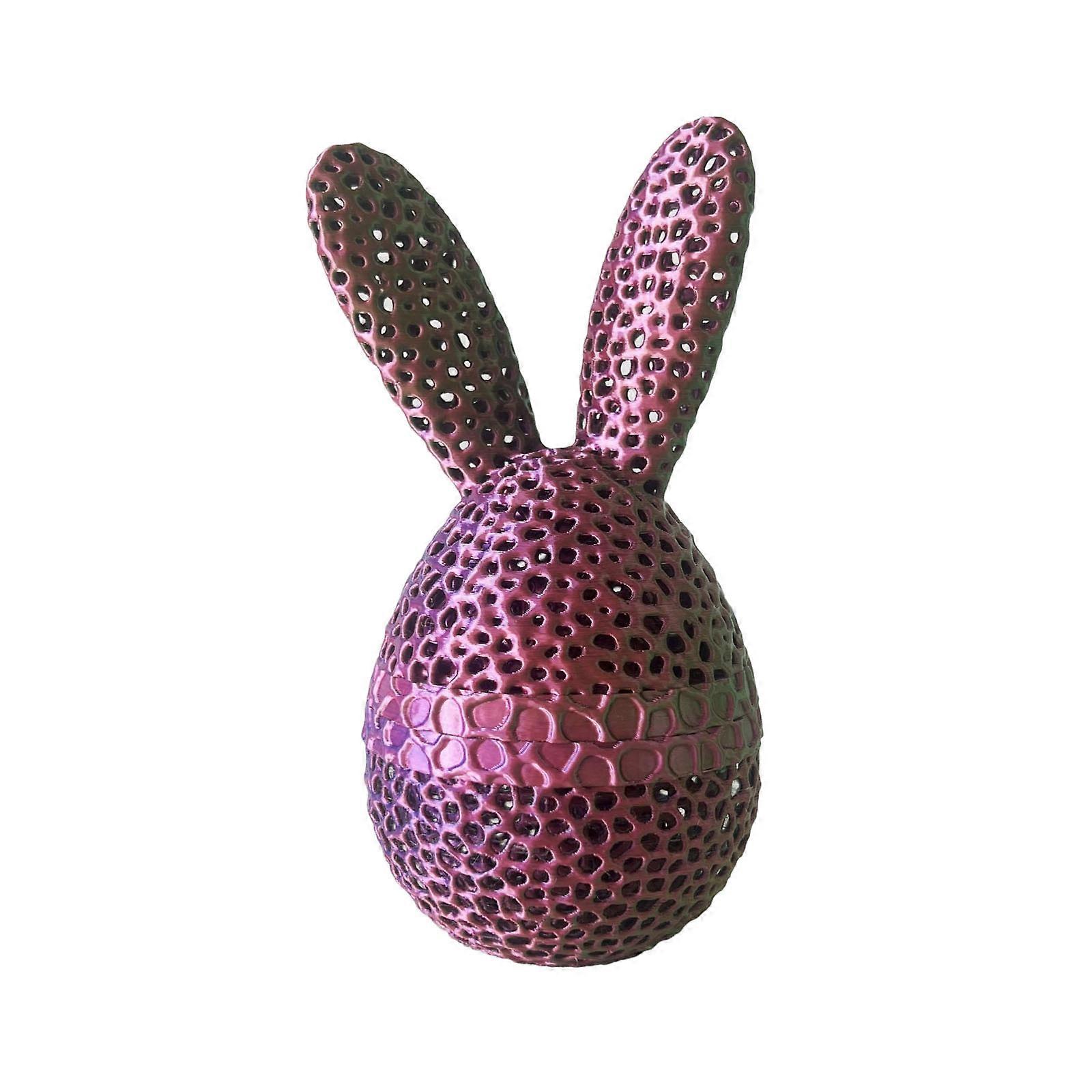 Printed Easter Hollow Simulation Toy Retro Style Friendly Materials Suitable For Children's Gifts LA59