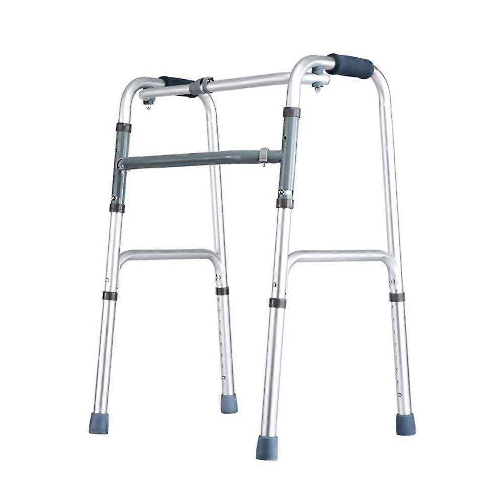 Rollator Walker Standard 8-Speed Adjustable Folding Mobility Aid for Seniors, Lightweight Aluminum Frame, 300 lb Capacity