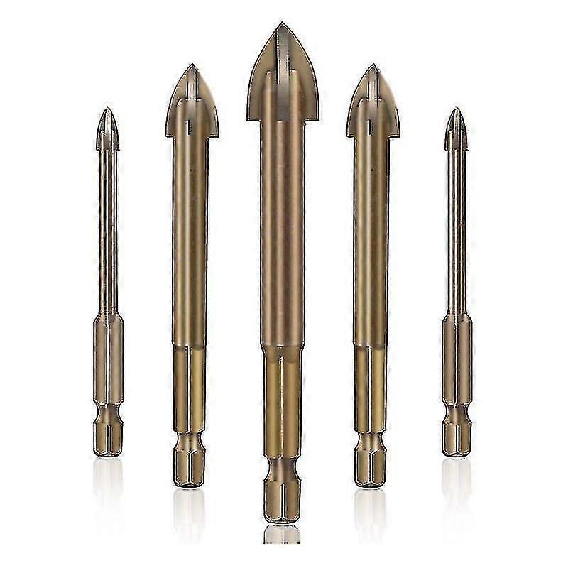 Ceramic Glass Tile Bit, Ing Tool, Functal Cemented Carbide Bits, 5 Ceramic Tile Bits, Concret