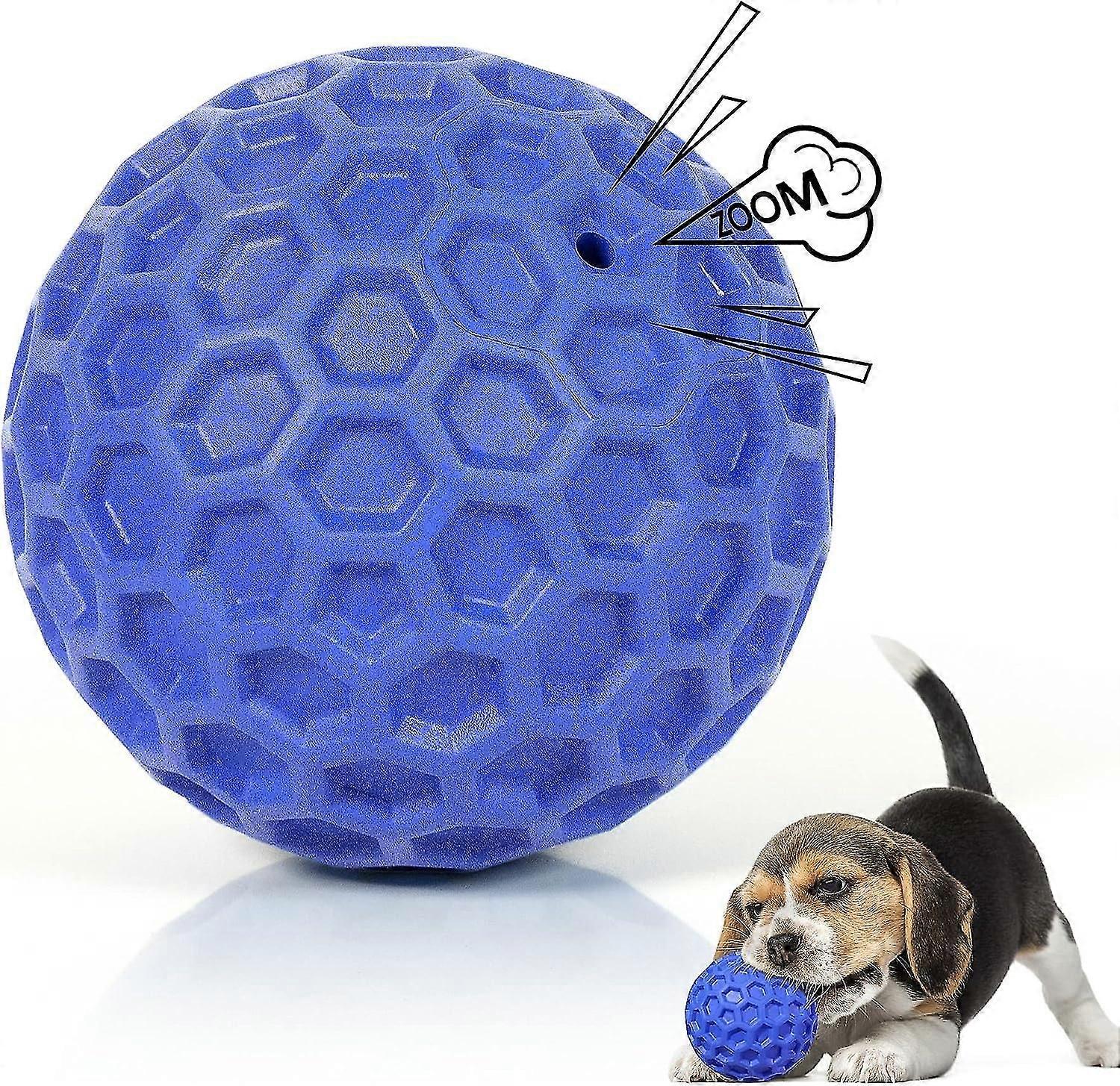Indestructible Squeaky Dog Balls For Aggressive Chewers, Interactive Dog Toys For Aggressive Chewers For Relieving Anxiety, Dog Chew Toy Balls For Sma