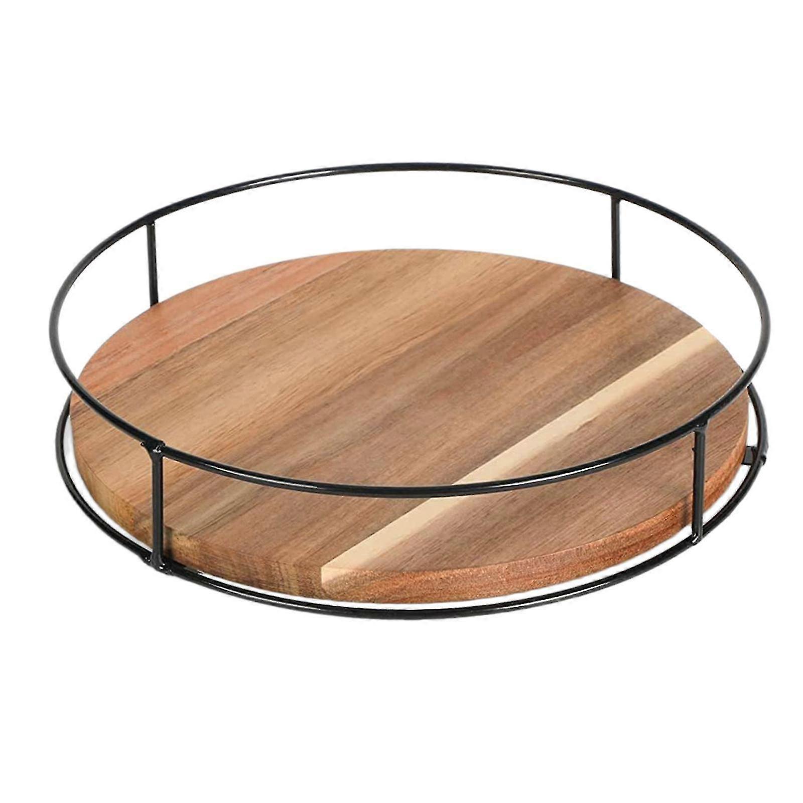 360° Rotating Storage Tray Organizer for Spices, Kitchen Pantry & Refrigerator - Space Saving Turntable Rack