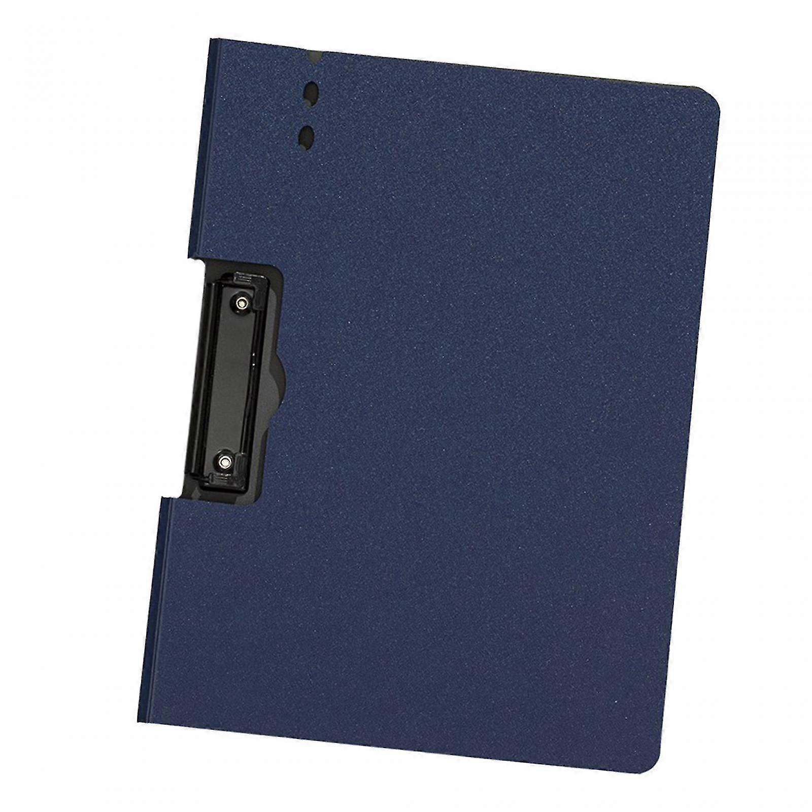 Document Folder File Folder, Reusable Letter Loose Paper, A4 Binder A4 File Folder for Documents Essays, Notes, Resume-color: Horizontal blue