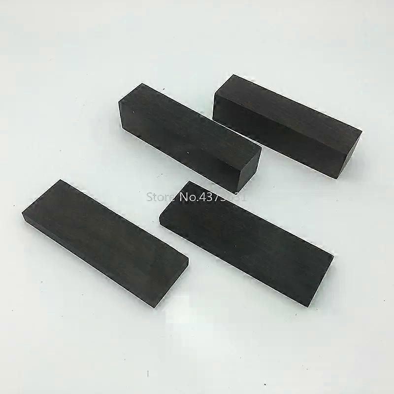 Shibingsheng 1pieces East Africa Ebony Wood for DIY Knife Handle Making Material / Knife Handle Patch Black Wood Various Handicraft Materials