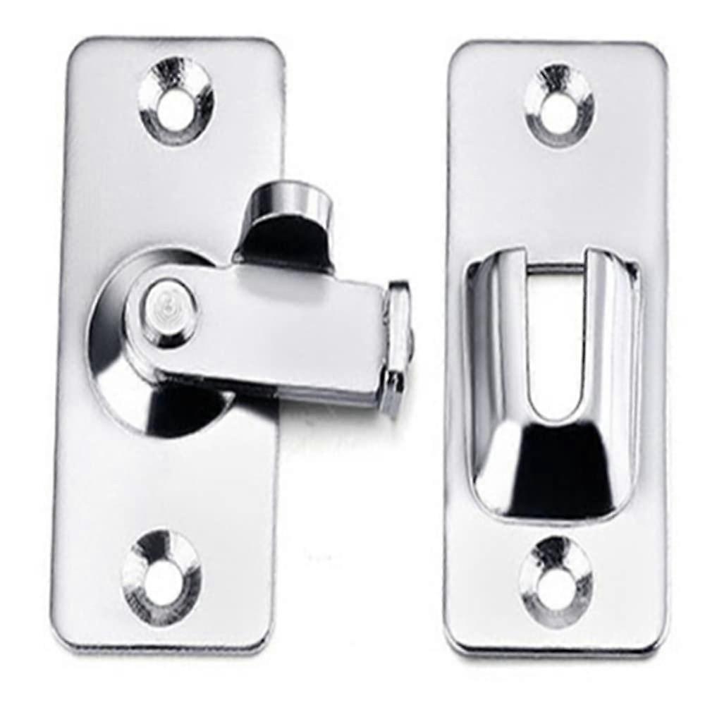 90 Degree 304 Stainless Steel Right Angle Door Lock Bolt Lock Cam Lock for Residential Doors and Windows