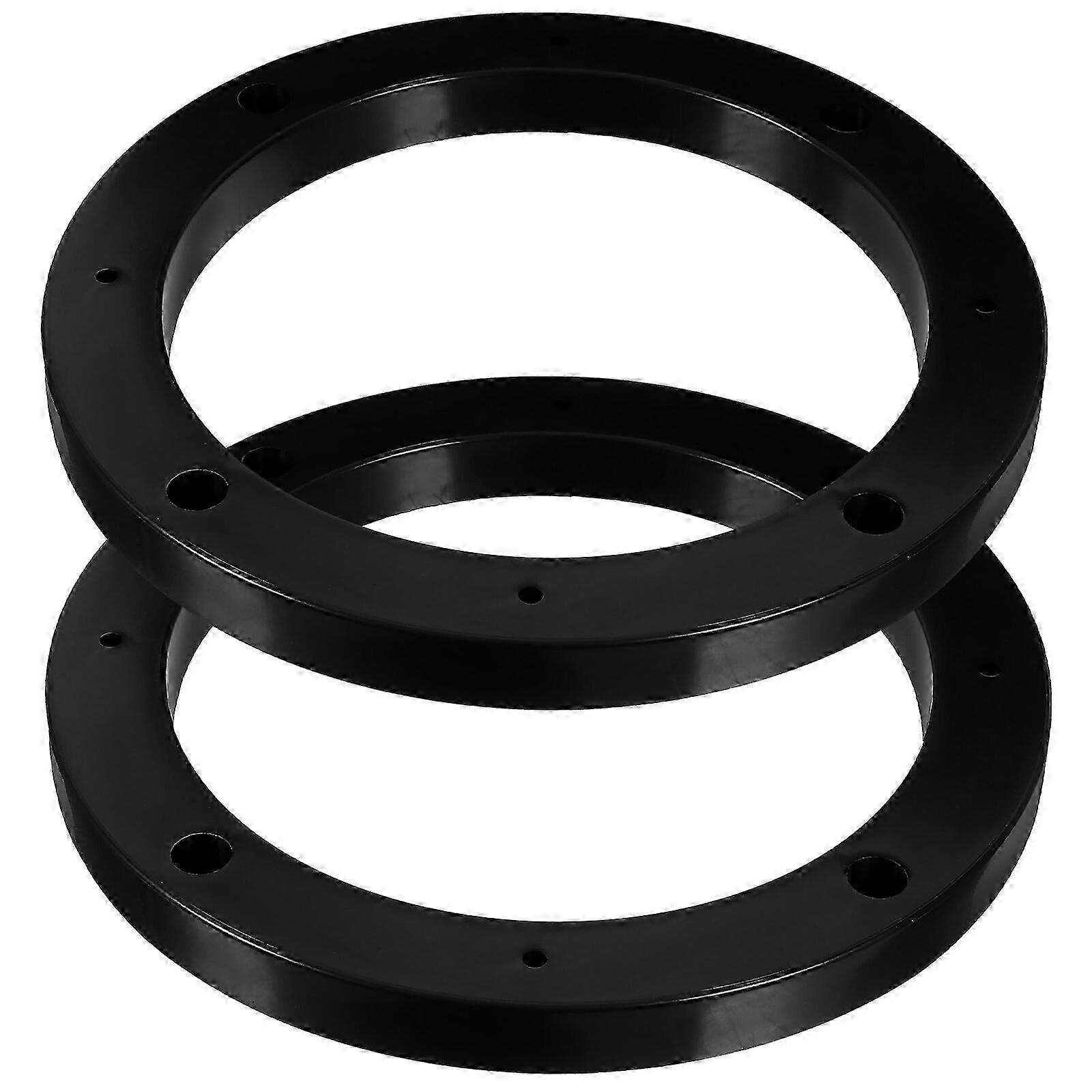 1 Pair Car Speaker Spacer 6.5 Inch Speaker Adapter Ring Vehicle Speaker Accessory