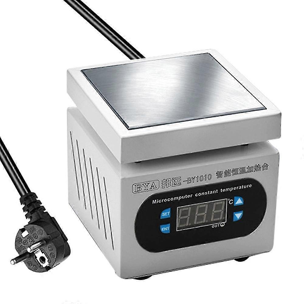Piastra di Riscaldamento Stazione di Alluminio Piastra Riscaldante Elettronica Piastra di Preriscaldamento Compatibile con 0-400 °C Com