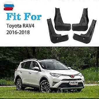 Schmutzfänger Geeignet für Toyota RAV4 Schmutzfänger Schutz Kotflügel Kotflügel Spritzer Kotflügel Kotflügel Auto Zubehör Auto Styline Vorne Hinten 4 Stück