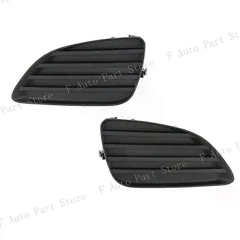 2PCS Suitable for  Toyota Camry XV40 LE XLE 2010 2011 Car Front Bumper Fog Light Lamp Trim Frame Cover Lid Bezel Grille