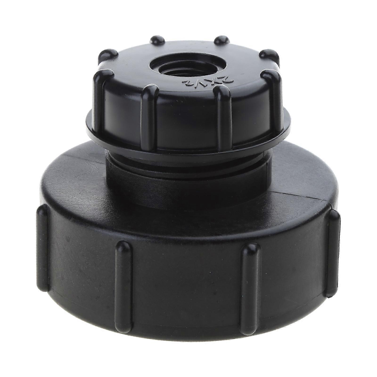 IBC Tank Adapter S100x8 to Reduce S60 x 6 Coarse Thread Tank Cover End Cap Garden Hose Tap Adapter for Rainwater Tank