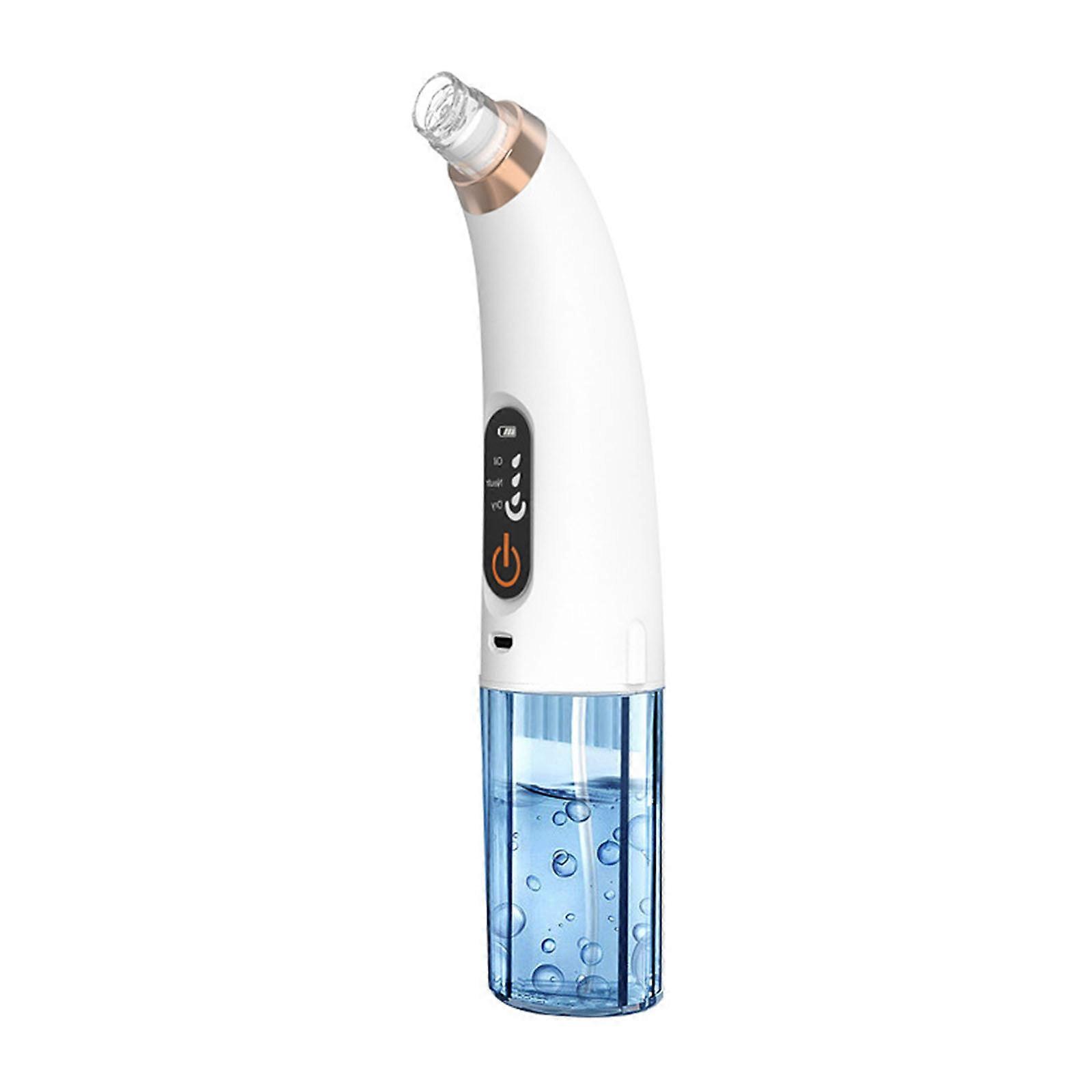 USB Rechargeable Water Cycle Bubble Generating Facial Cleansing Brush Electric Blackhead Remover Pimple Extractor Tools