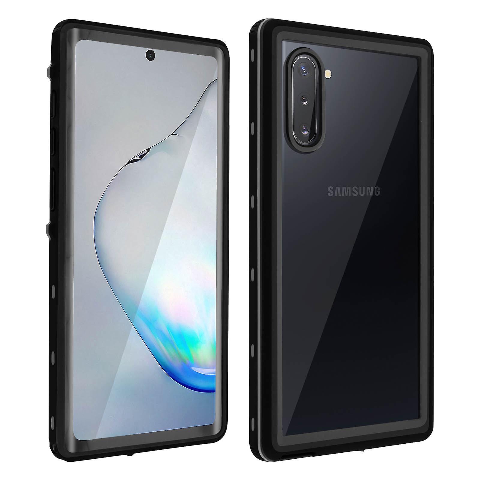 Protective Case Galaxy Note 10 Waterproof 2m + Screen protector Black