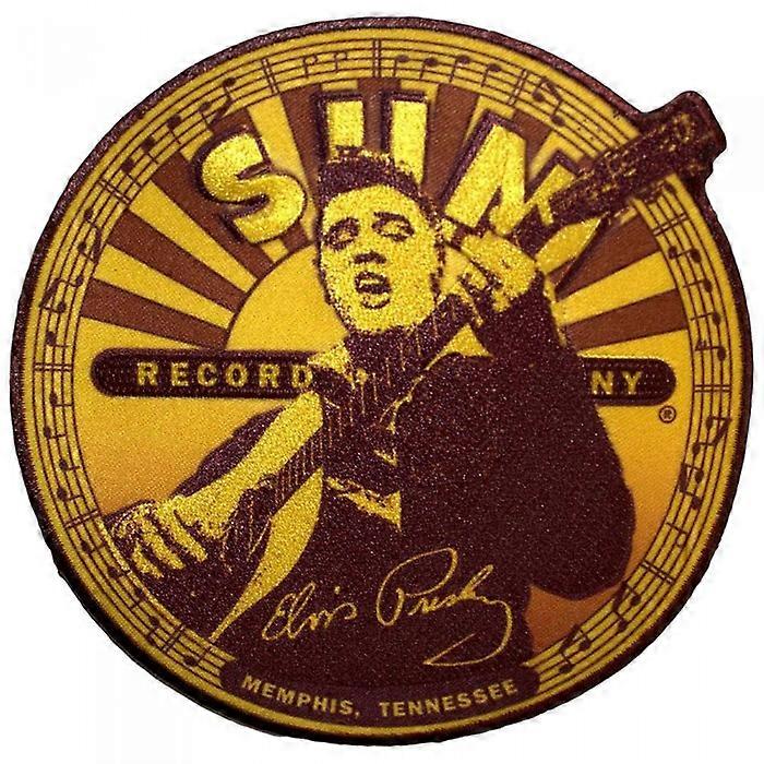 Elvis Presley Label Iron On Patch