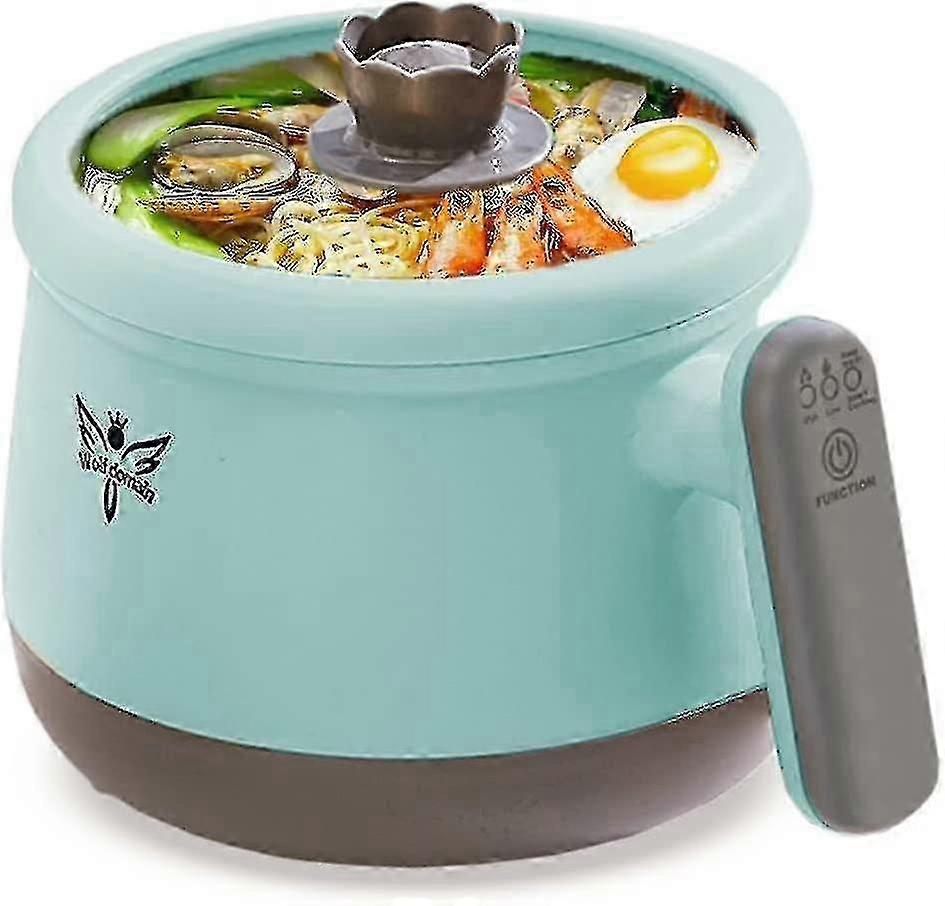 Smart Automatic Multi-function Electric Hot Pot 1.8l, Shabu Shabu Mini Non-stick Hot Pot With Multi-power Control, Electric Cooker Wit-Good