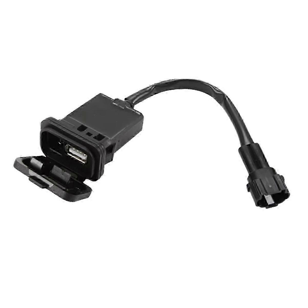 Motorcycle USB Power Charging Interface Socket Impulse Charge Port for 450SR SR450 800NK 800
