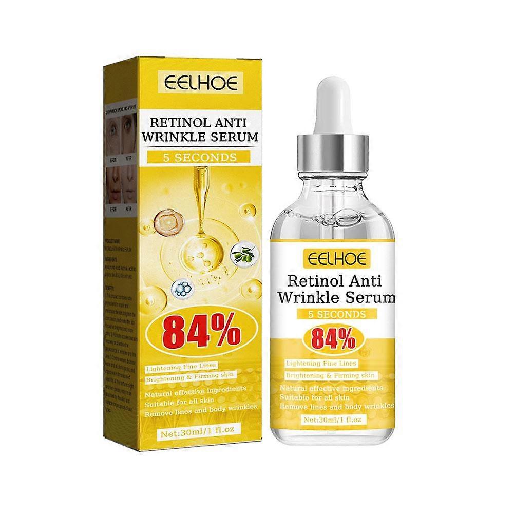 30ml(A)$Retinol sérum anti-rides raffermissant la peau du visage, réduisant les rides, les sillons nasogéniens, les soins anti-âge