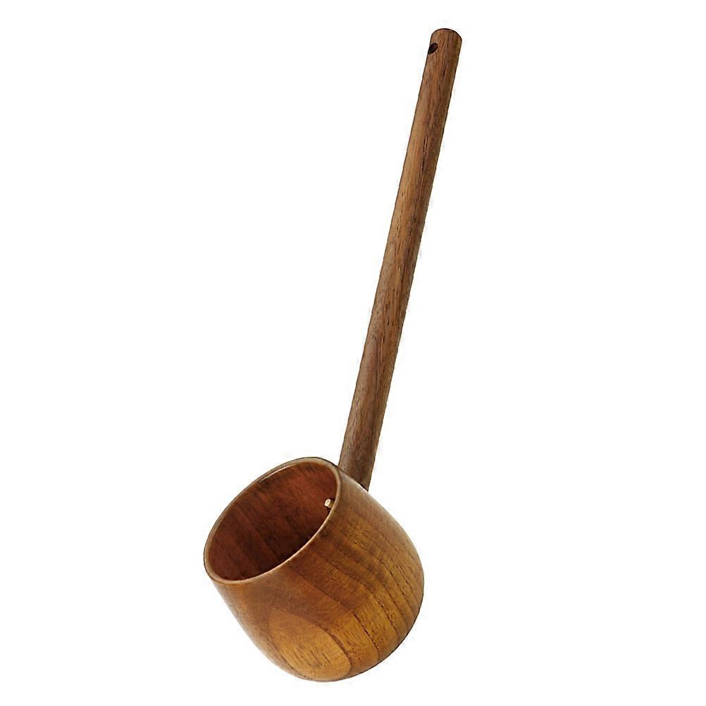 Ergonomic Water Dipper, Lightweight Wood Construction for Easy Kitchen Use