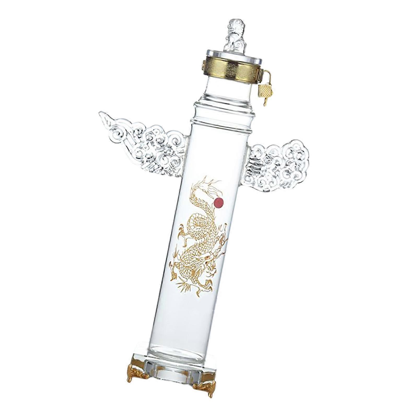 ウォッカパーティーホーム用の高ホウケイ酸ガラス自家醸造酒デカンター