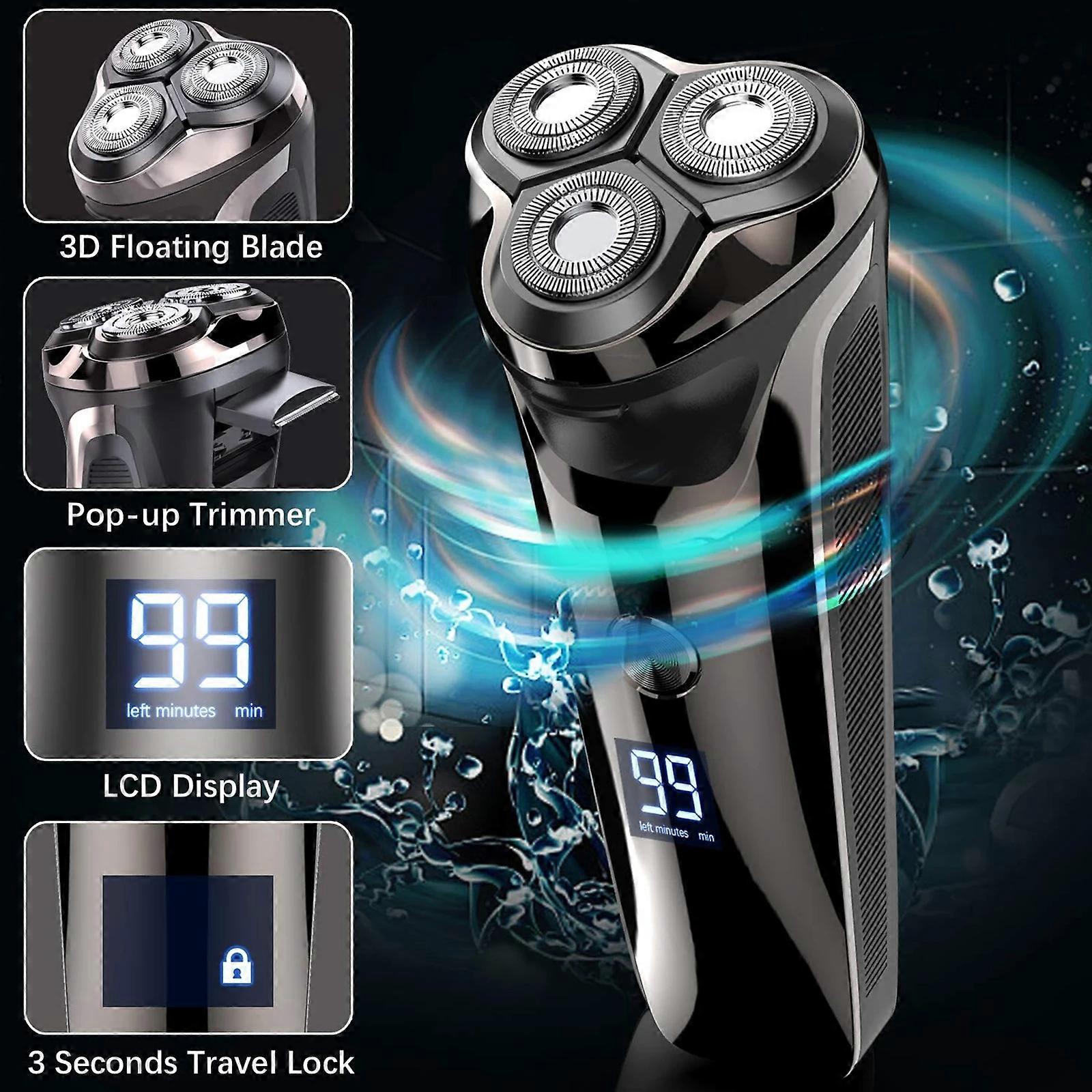 Electric Shaver for men's electric shaver Smart razor for Beard timmer ...