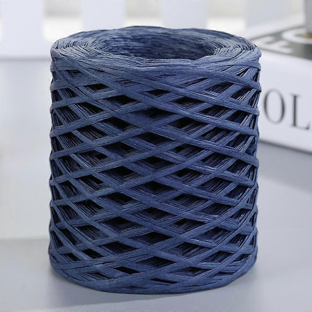 Raffia Yarn Paper Rope 200m Natural Fiber Knitting String for DIY Crafts, Baking, Wrapping, and Scrapbooking 14