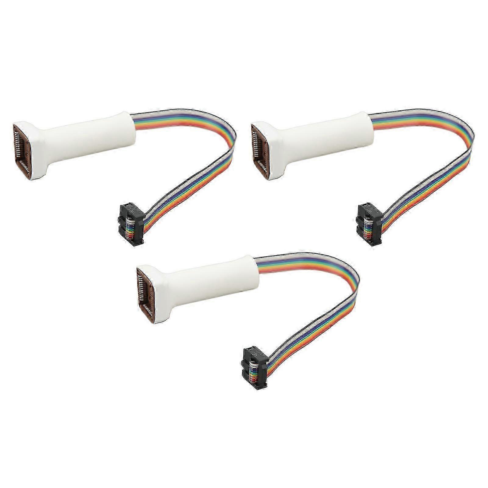 3Pcs OBD2 Key Programming Cables for EWS AK90, Car Diagnostic Coding Tool Adapter