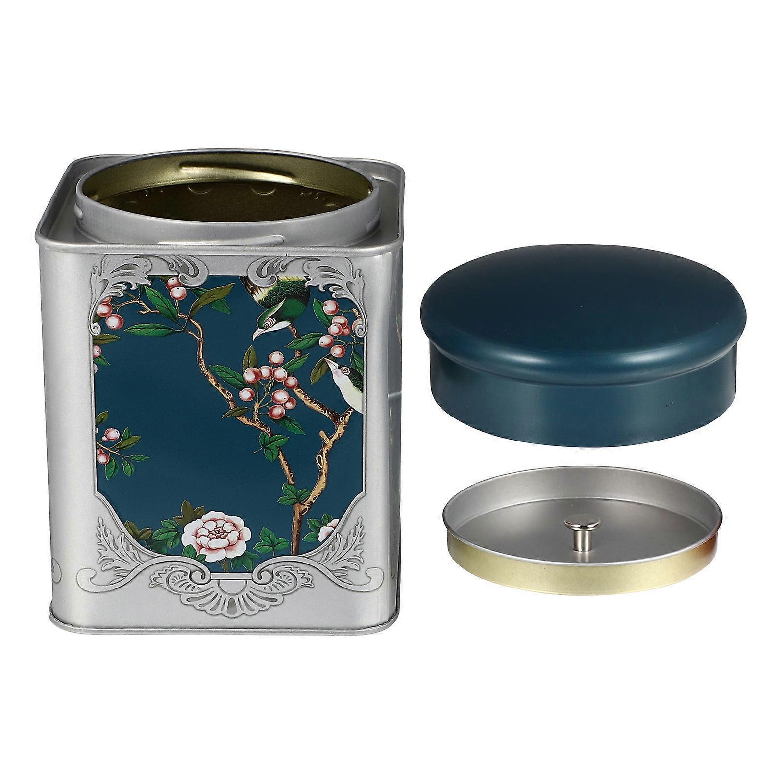 Metal Canisters, Versatile for Teas, Beads and Decor, Compact and Practical