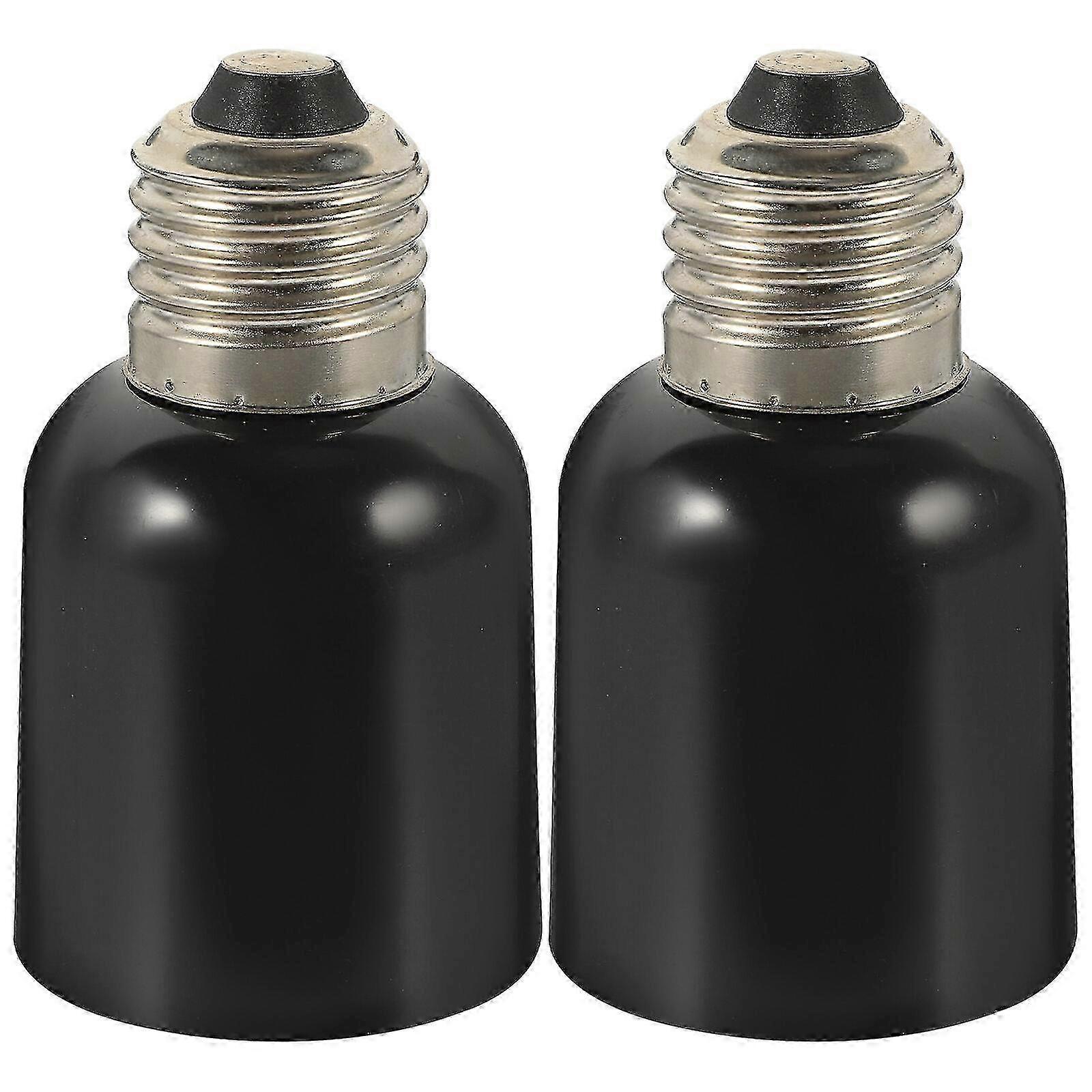 2pcs E27 to E40 Bulb Adapter Converter Screw Light Socket Accessory for LED Lamps