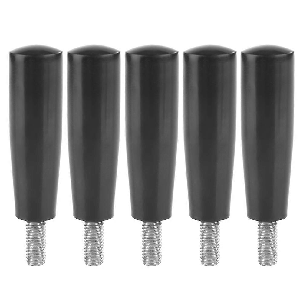 5 Pcs Thread Milling Machine Replacement Accessory Revolving Bakelite Handle M12*90