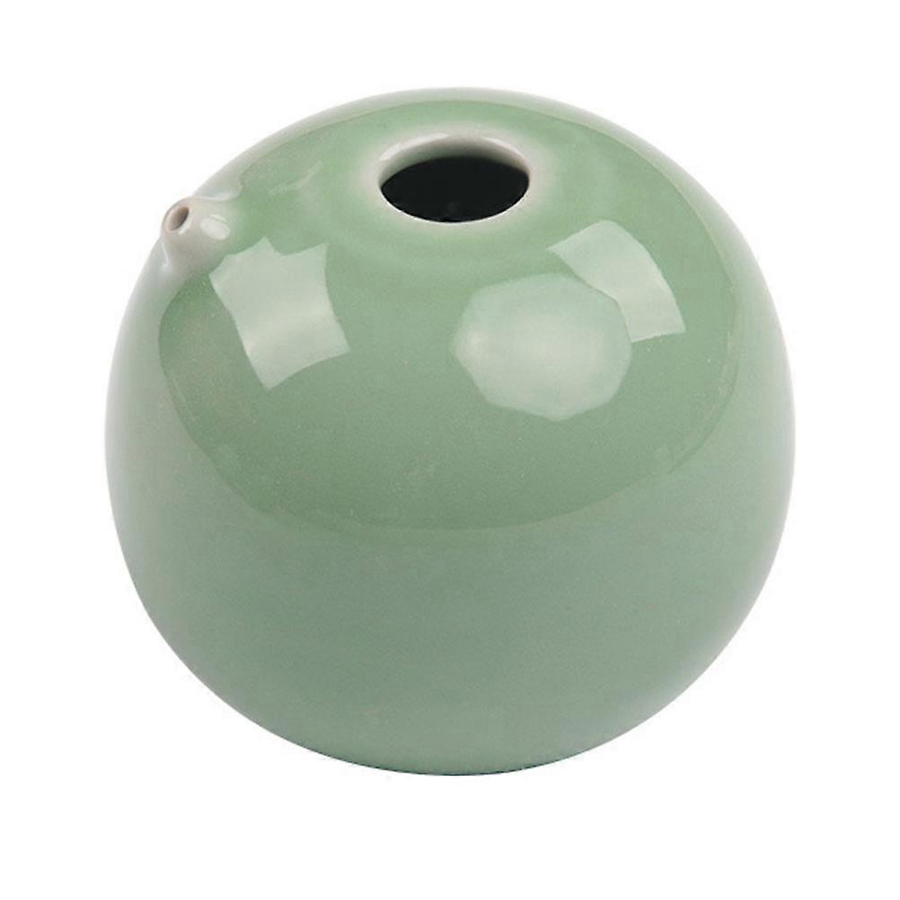 Ceramic Ink Droplet Water Container for Ink Grinding, Elegant Calligraphy Accessory, Durable Safe Design for Chinese Painting Enthusiasts, Practical
