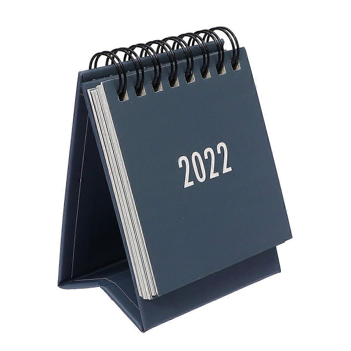 Table Small Calendar Simple Style For Desk Use present Giving Home Office School 1Set Grey