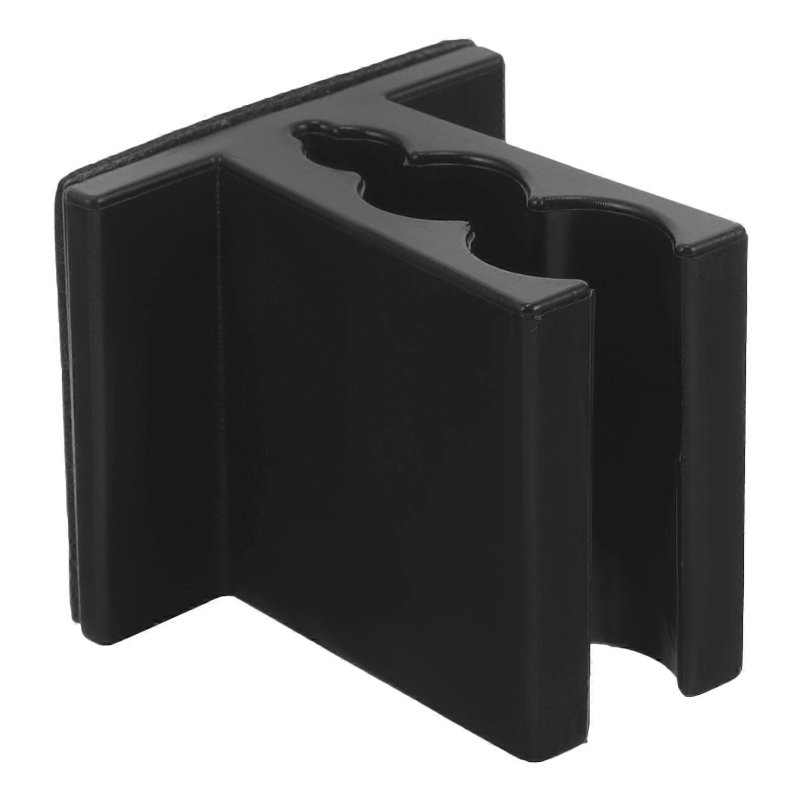 Adhesive Back Microphone Holder For Speech Recording Live Broadcast Interviews 3.50X3.40X3.00CM Black Angle Adjustment 1Pack