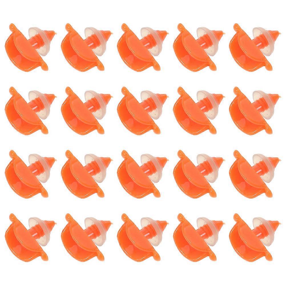 Duck Beak Kit For Diy Duck Toys Mini Duck prop Resin 3.00X2.50X1.00CM Creative Crafting 20Pcs
