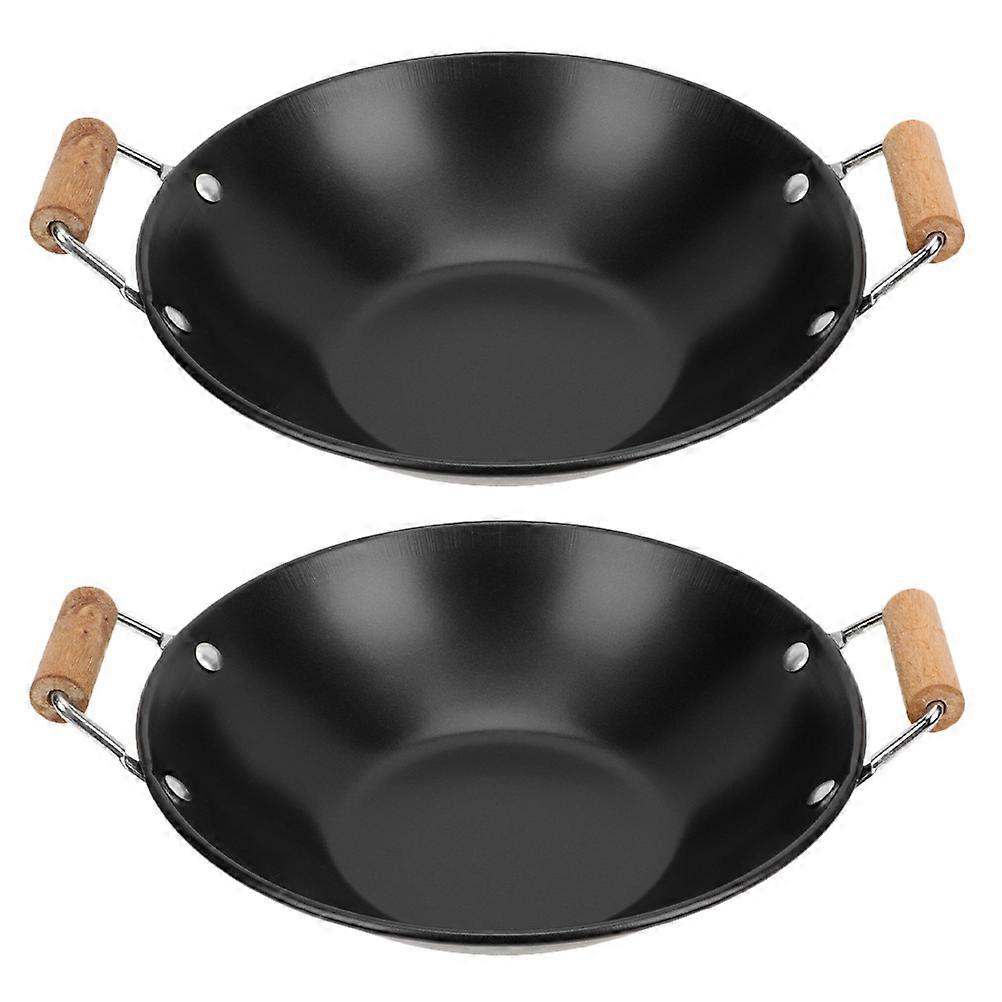 Small Pots for Cooking Household Design Anti-Overflow Non-Stick Surface 2Pcs