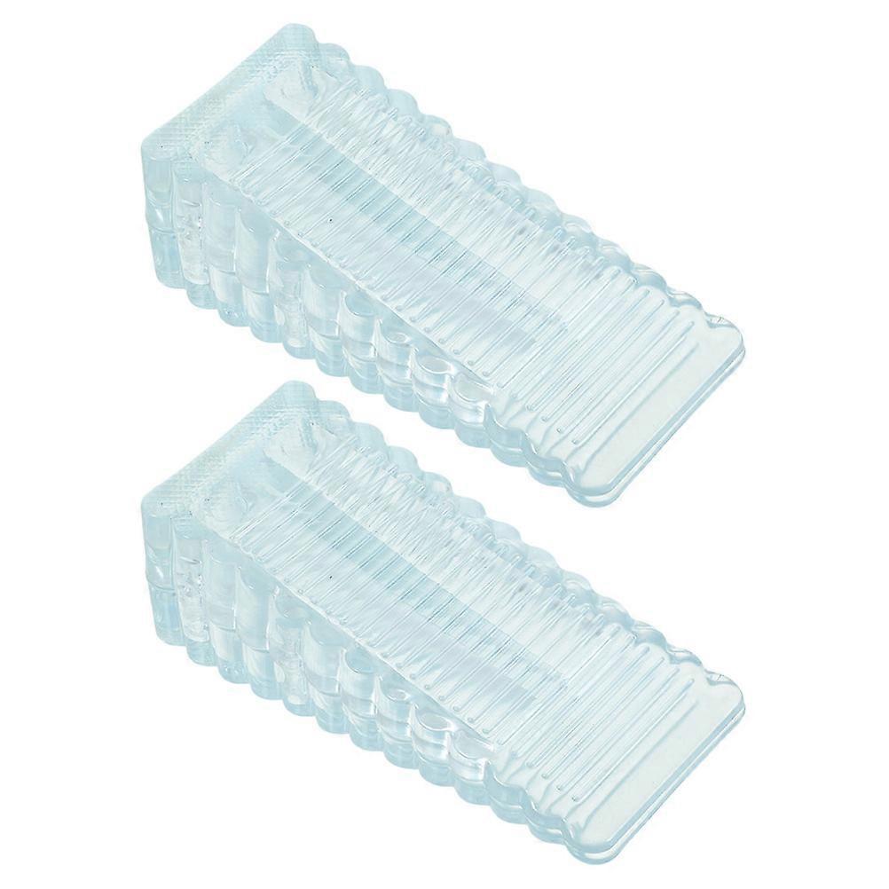 Tiny Rubber Wedge Door Blocking For Homeowners 2Pcs
