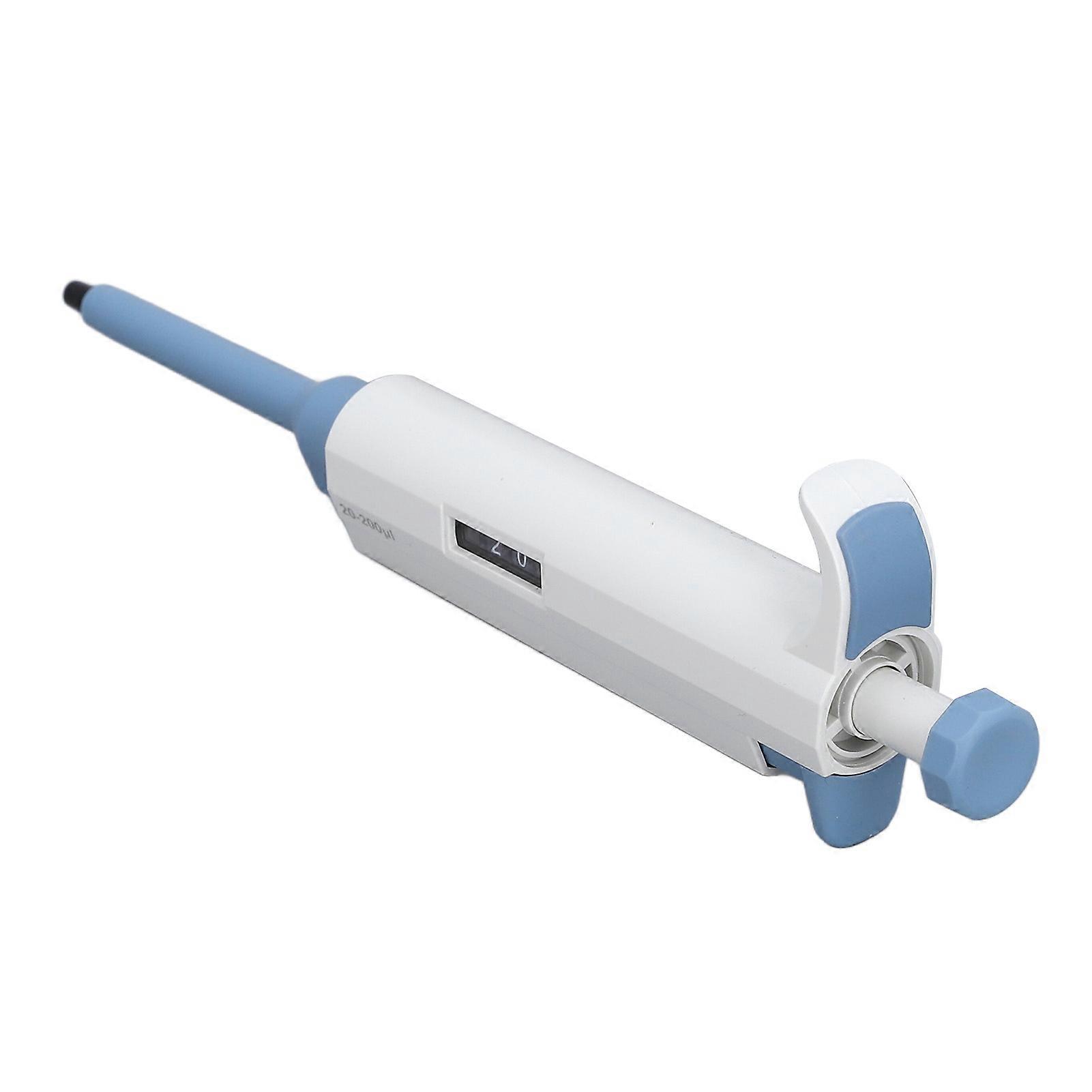 Single Channel Pipettor 20‑200ul Adjustable Volume Digital Display Micropipette Pipettor for Laboratory 